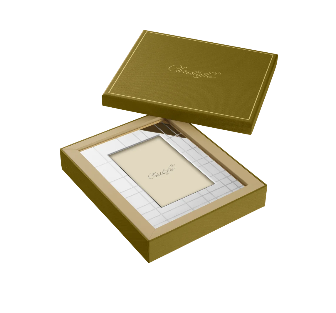 Christofle Graphik Bilderrahmen 10x15cm 