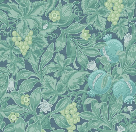 Teal & Viridian on Denim