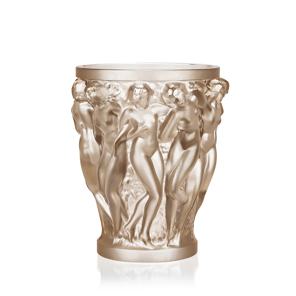 Bacchantes Vase Gold Lyster Crystal Medium