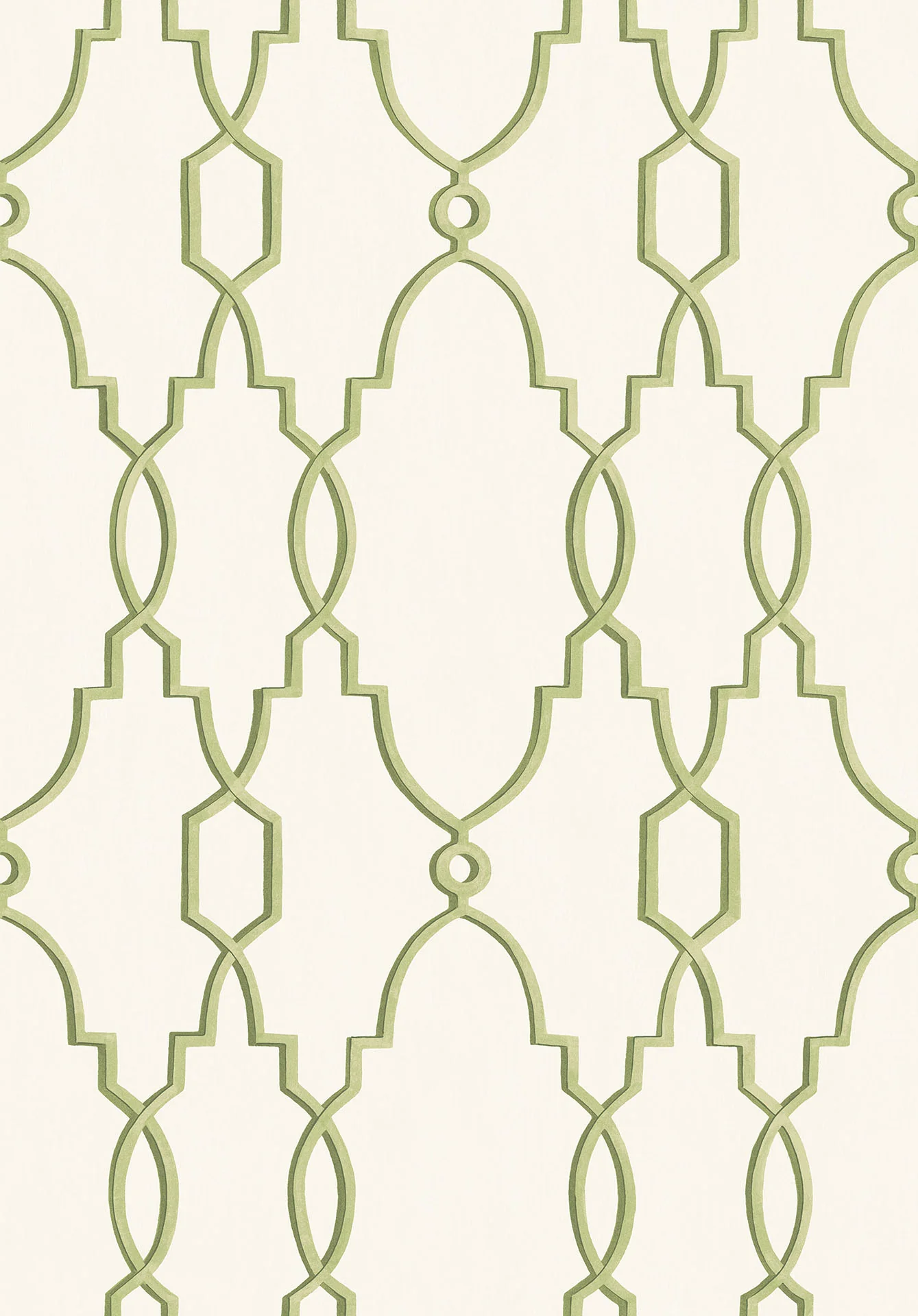 Olive Green on White