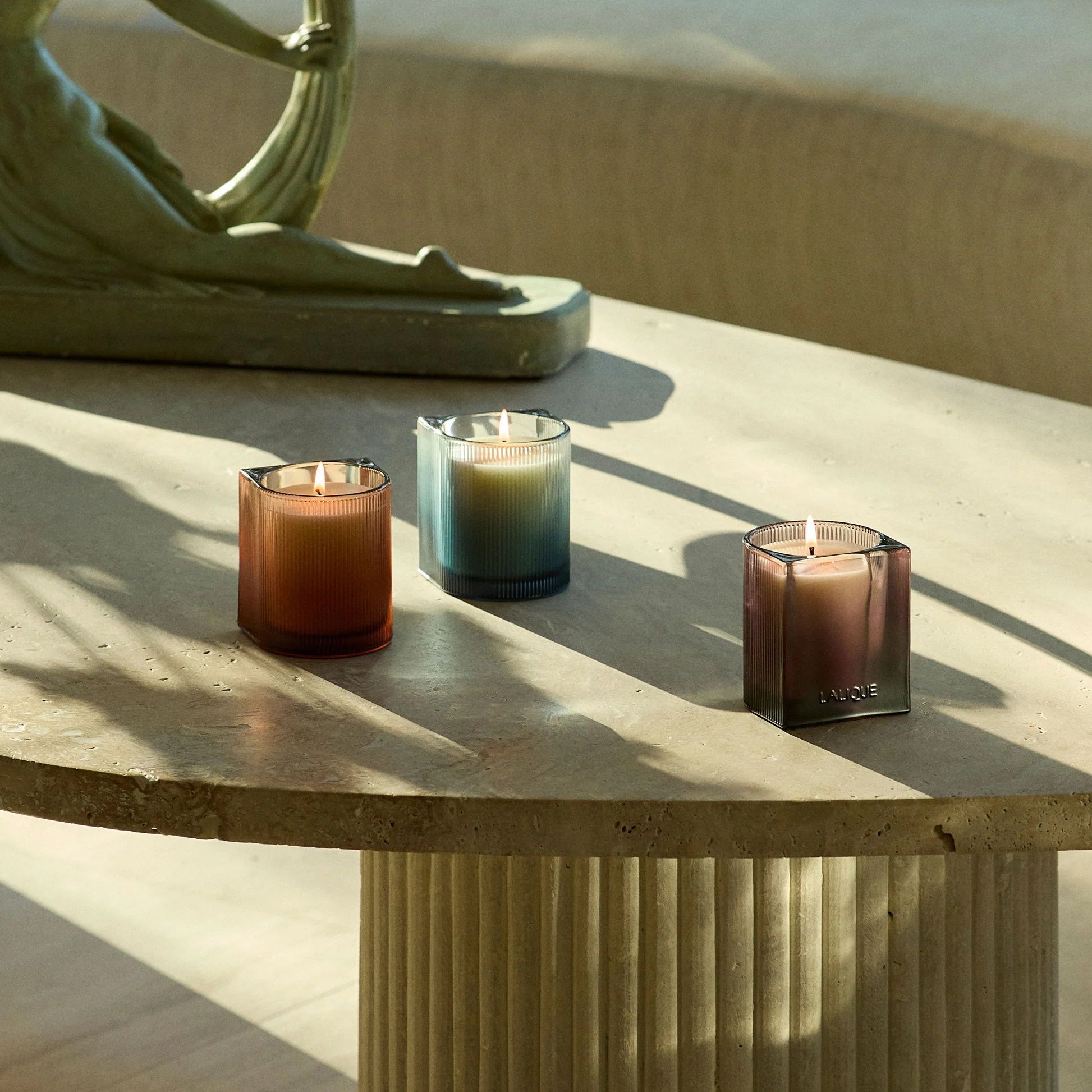 Lalique scented candle La Verrerie