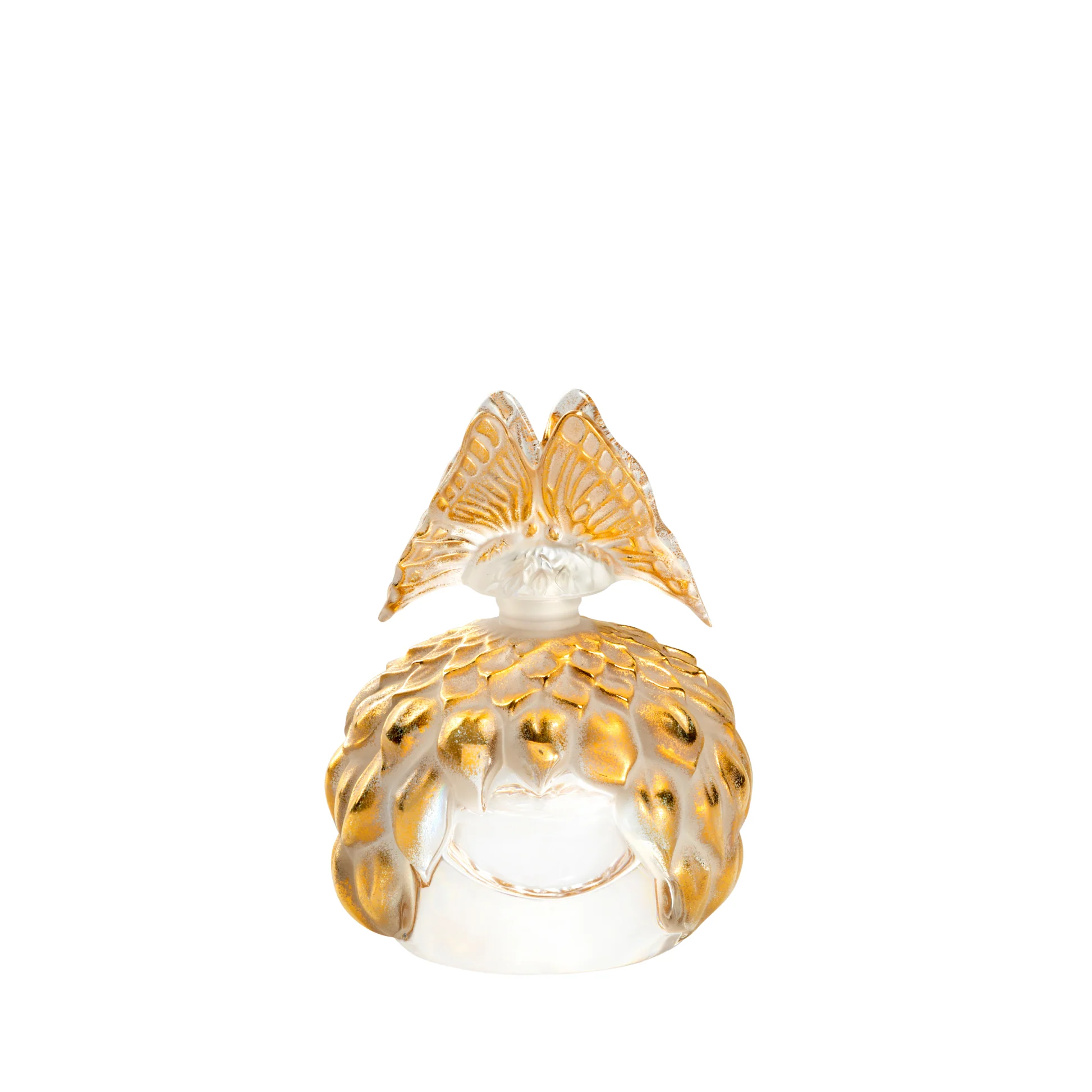Lalique Butterfly – Parfumflakon aus Kristall klar/gold