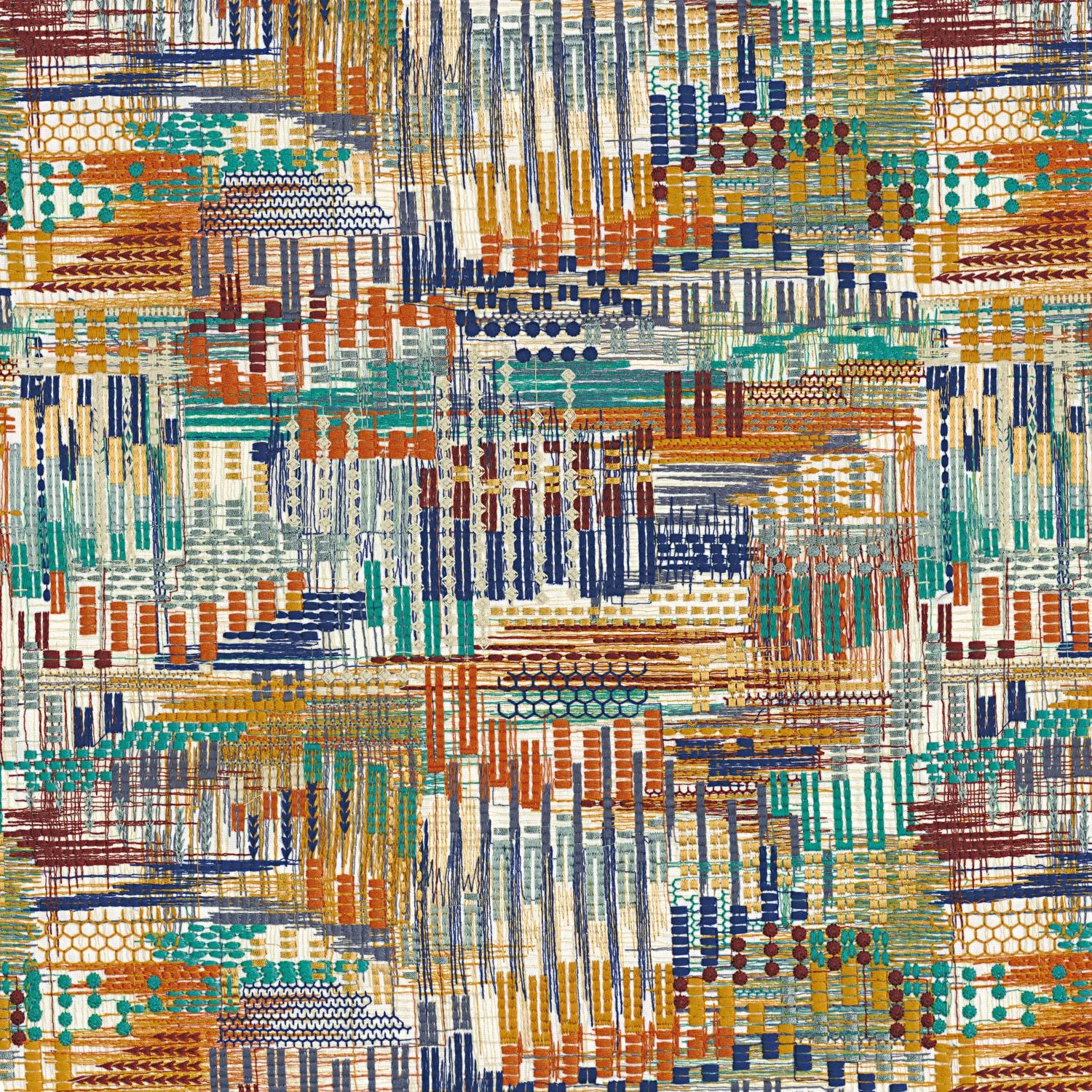 Turquoise orange brûlee