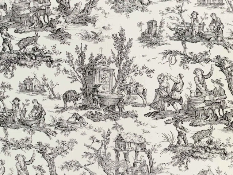 Pierre Frey Satin coutances positif