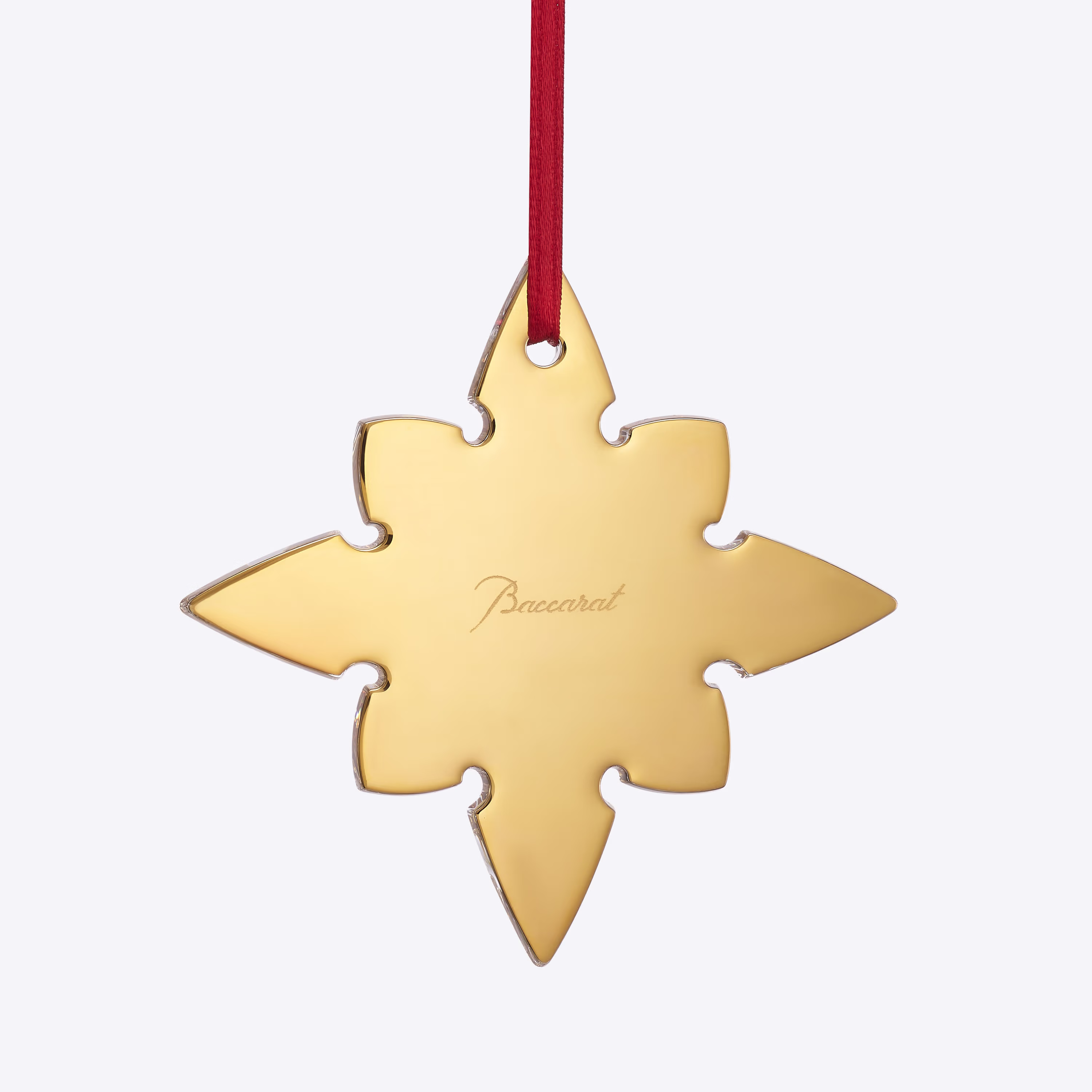Baccarat Octogone Weihnachtsschmuck 2026 Gold