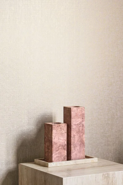 Casamance Elara - Leinen-Wandbekleidung mit Metallglanz