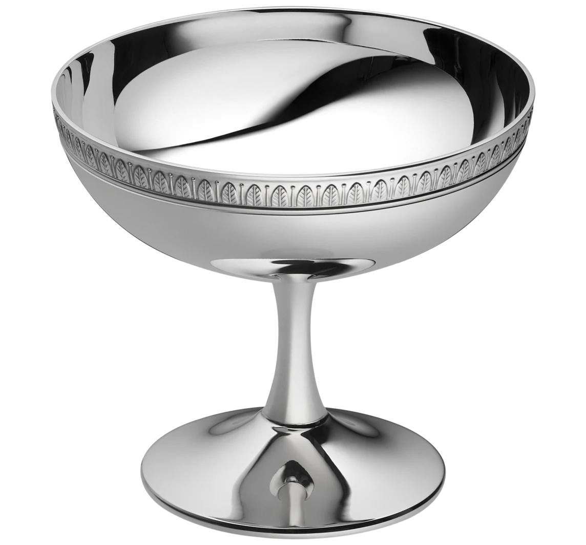 Christofle Malmaison Silver-Plated Ice Crem Bowl