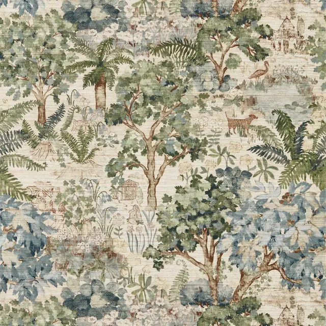 Sanderson The Stumpery Wallpaper