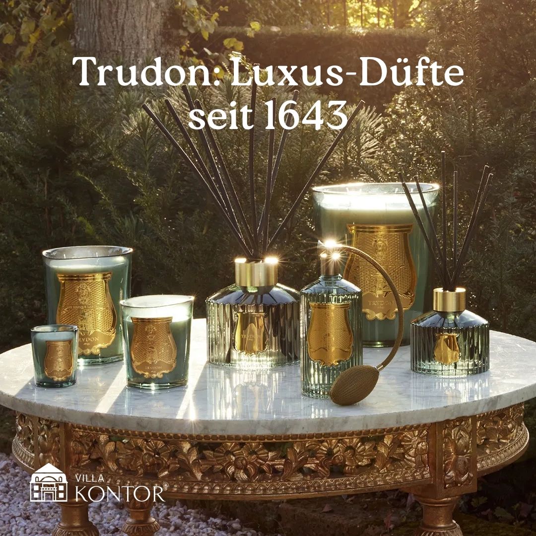 Trudon Luxus-Duftkerzen & Parfums