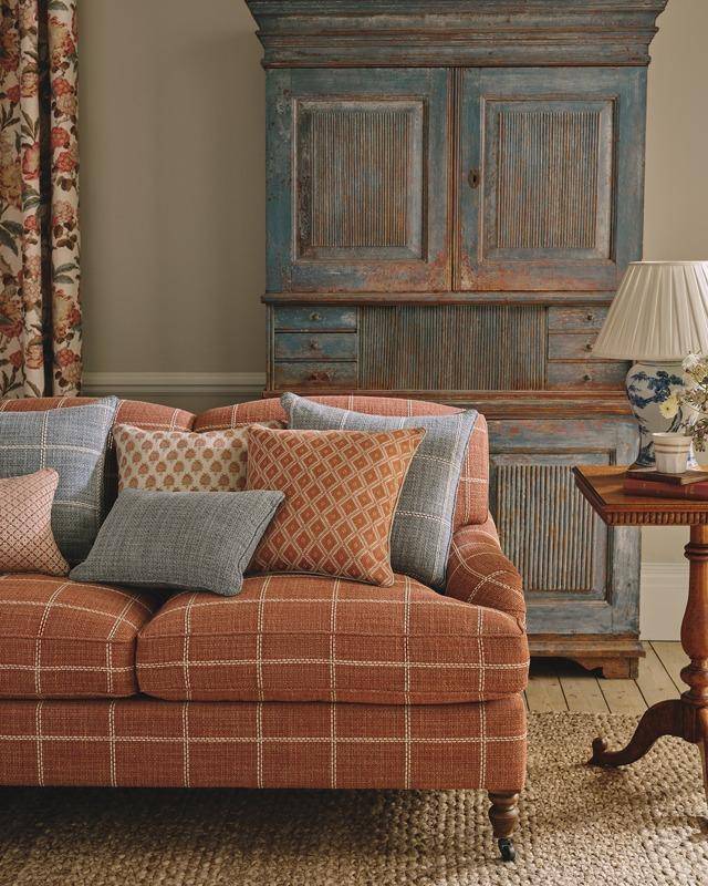 Colefax and Fowler Walcott | Dekostoff im Uni-Look