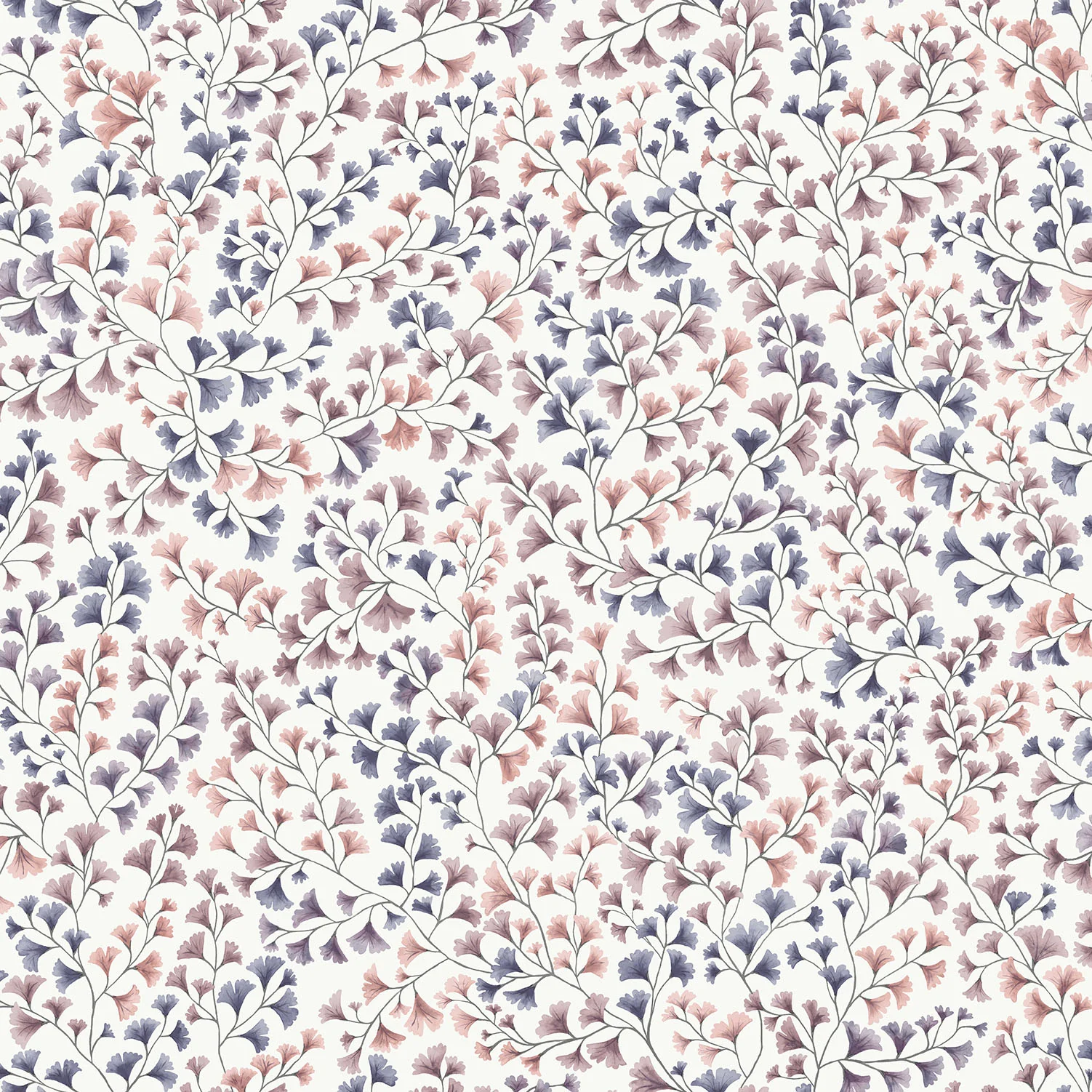 Mulberry, Ink & Alabaster Pink