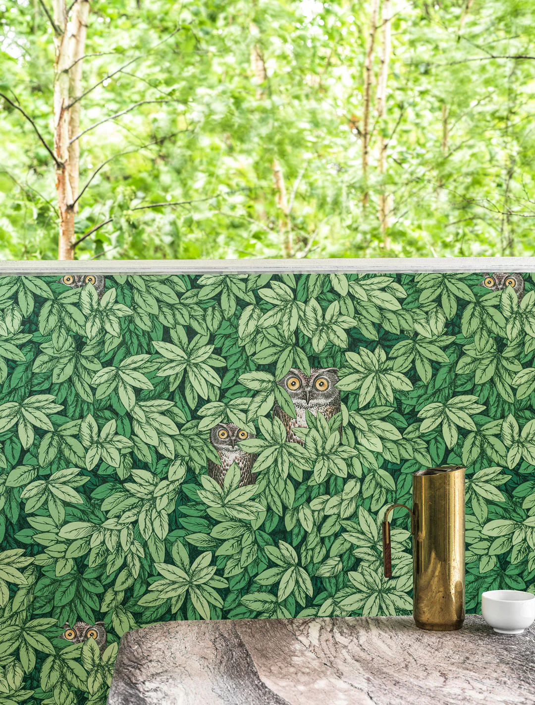 Cole & Son Foglie e Civette