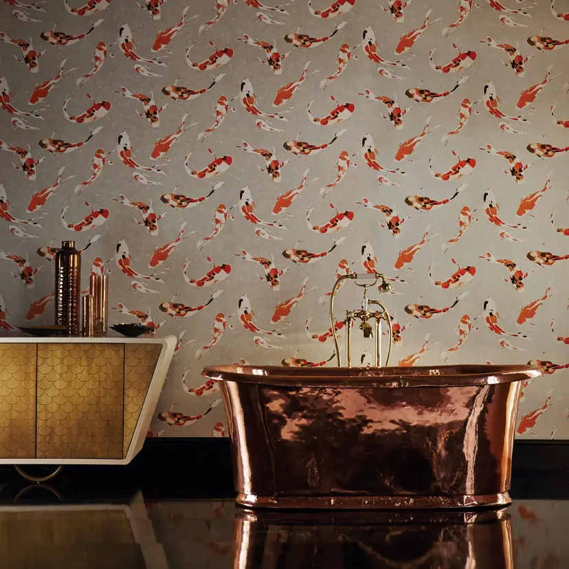 Harlequin Koi Wallpaper