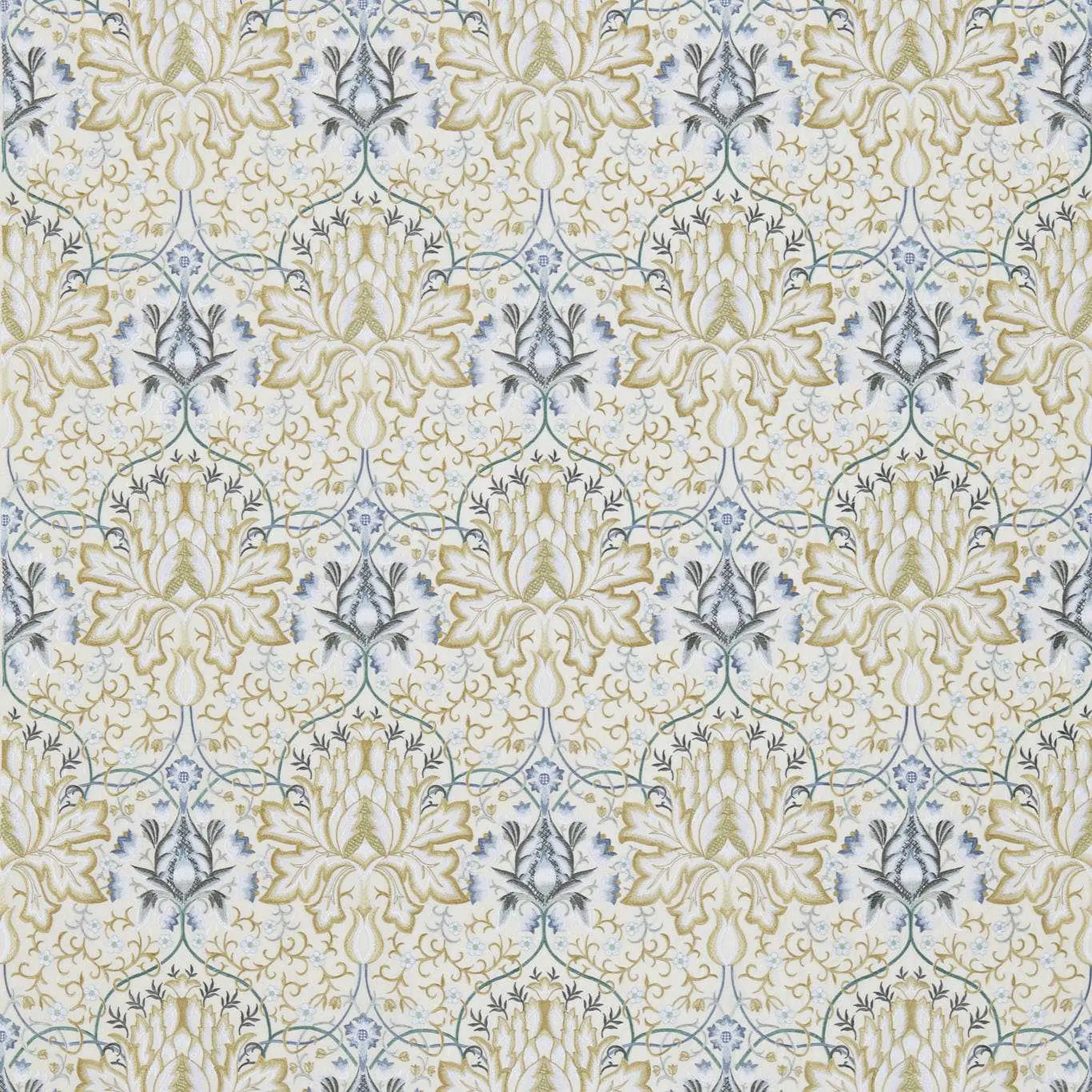 Morris & Co Artichoke Embroidery 