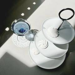 KPM Berlin LAB Schalen-Etagere aus Porzellan, 3-teilig