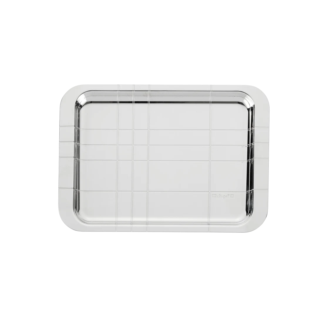 Christofle Graphil Tablett versilbert Christofle Graphil Tablett versilbert