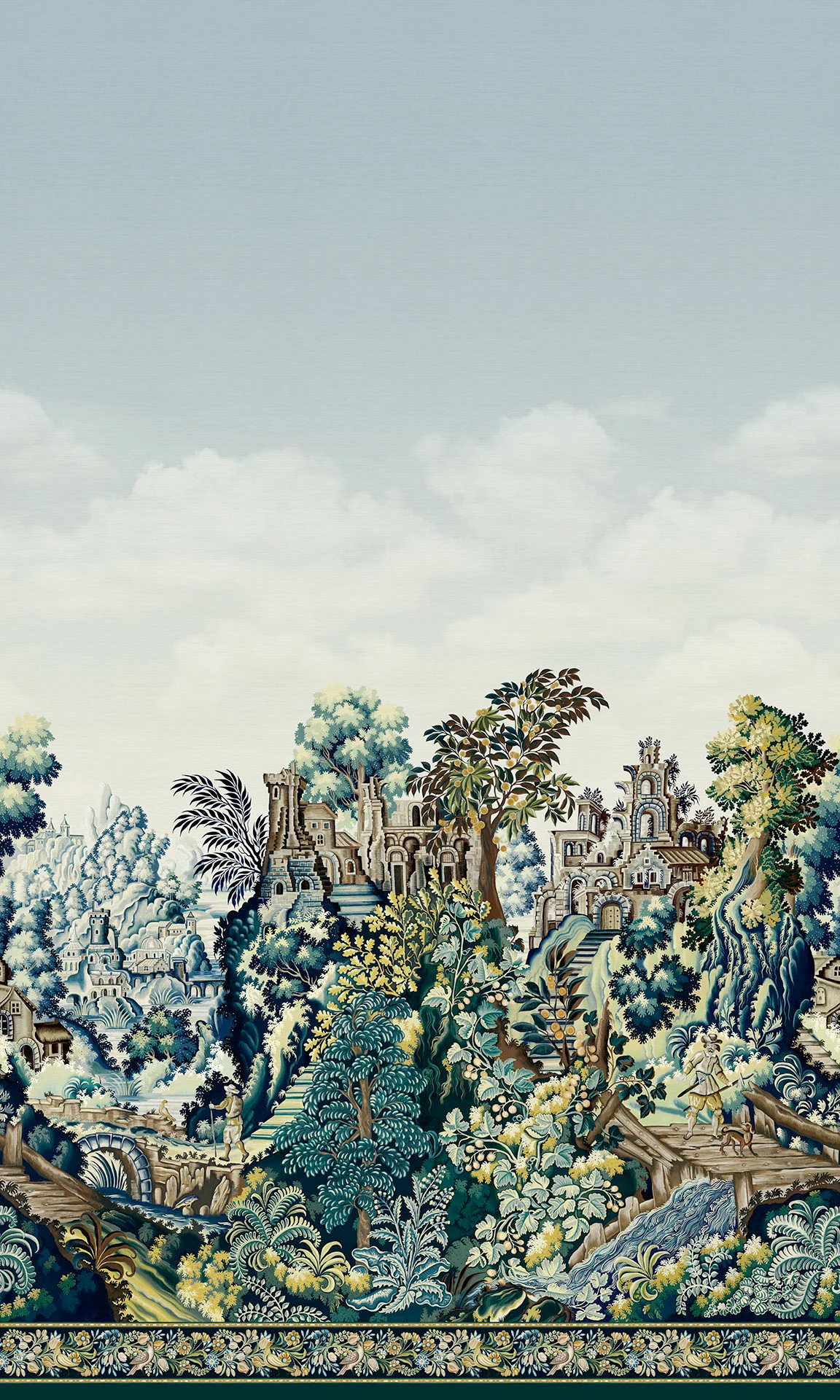 Viridian, Teal, Ink & Chartreuse