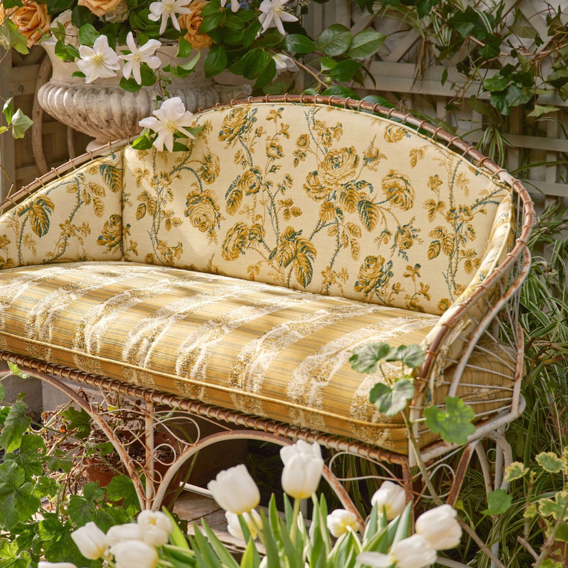 Zoffany Kyoto Stripe - recyceltem Outdoor-Polsterstoff