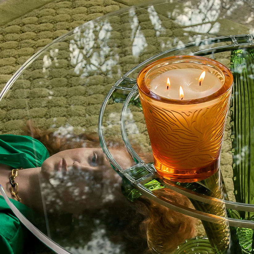 Lalique Jungle Limited Edition Crystal Scented Candle