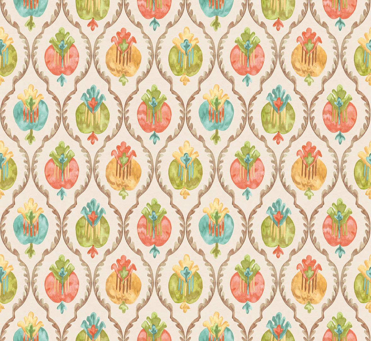 Ivory / Terracotta