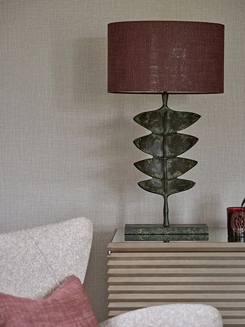 Porta Romana Giacometti Leaf Lamp