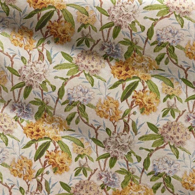 Zoffany Azalea Path - traumhafter Chintz mit Azaleen 