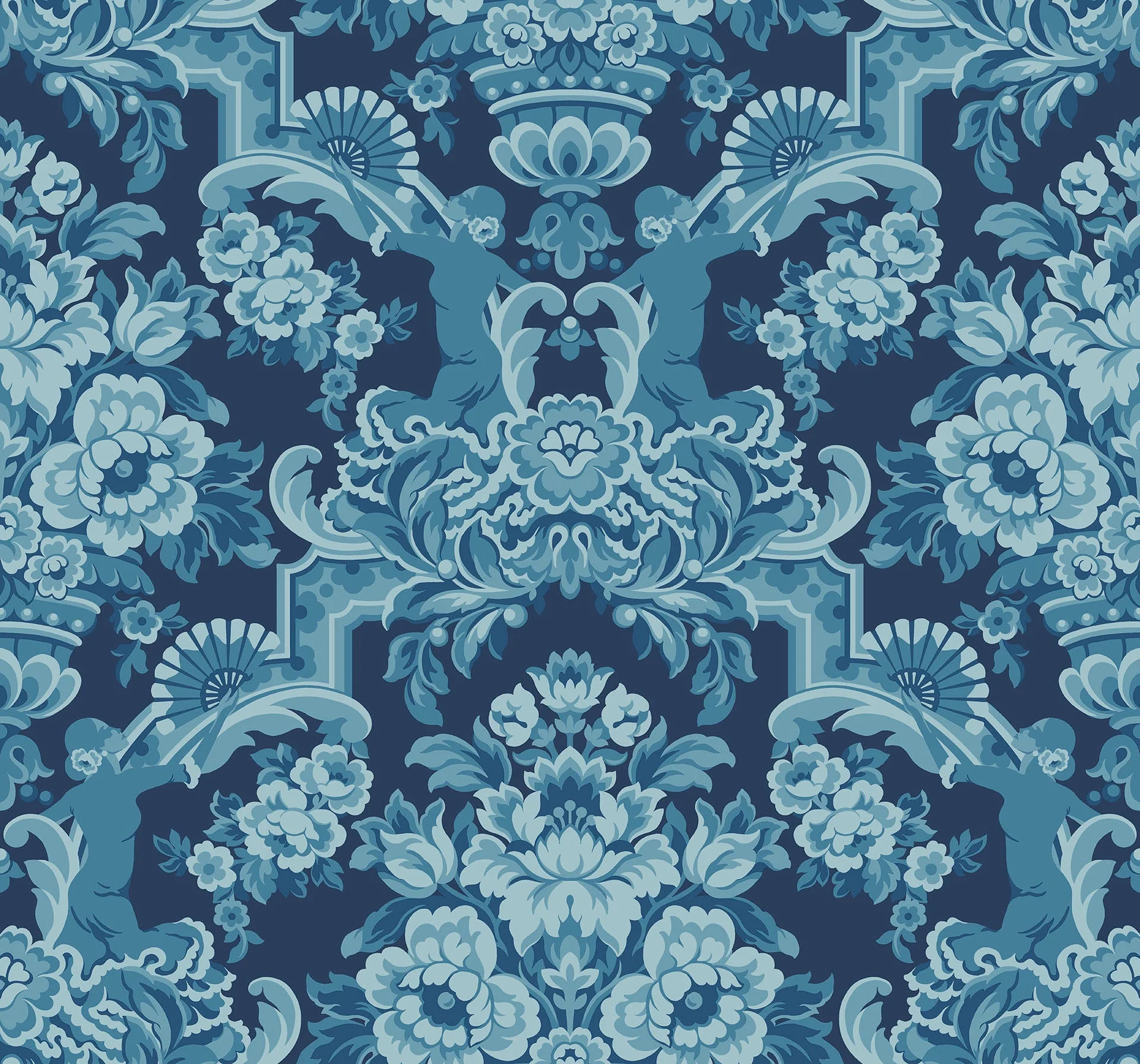 China Blue on Midnight