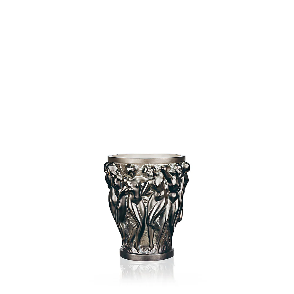 Bacchantes Vase Small Bronze Crystal