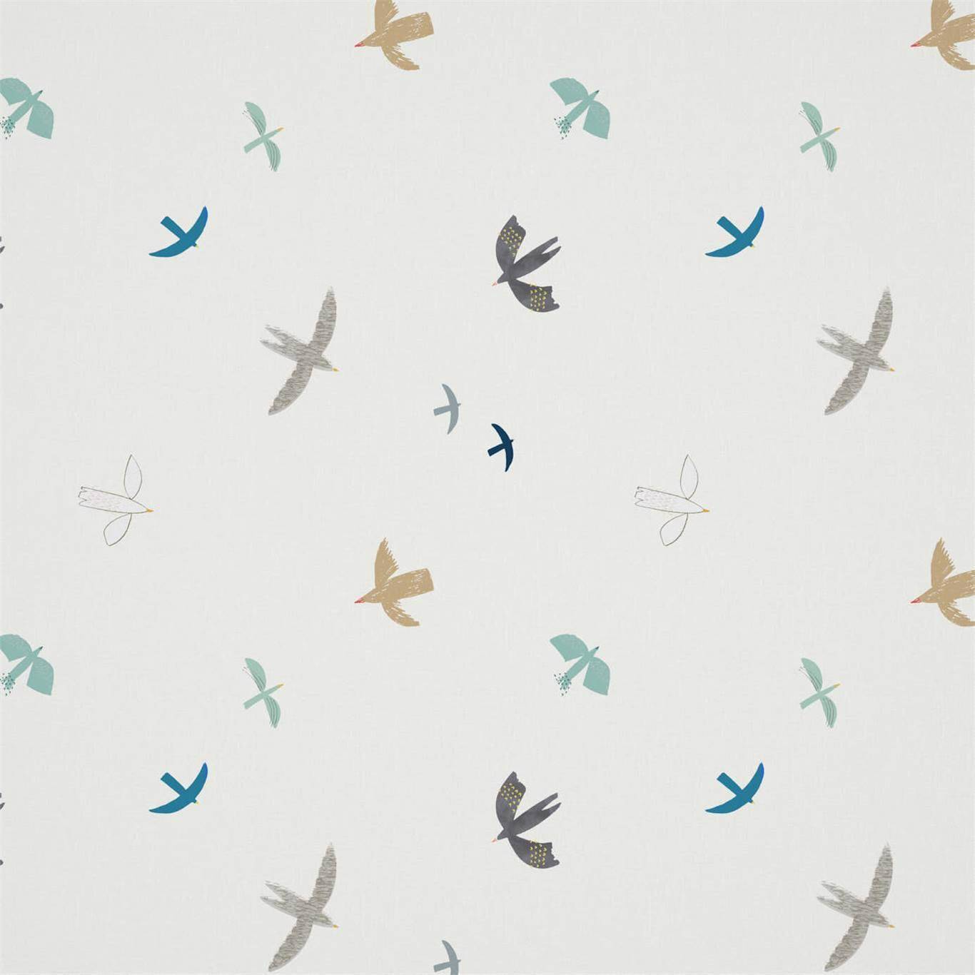 Harlequin Skies Above 