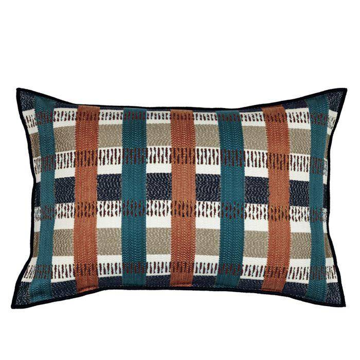 Casamance Santana Multico bleu 40x60cm