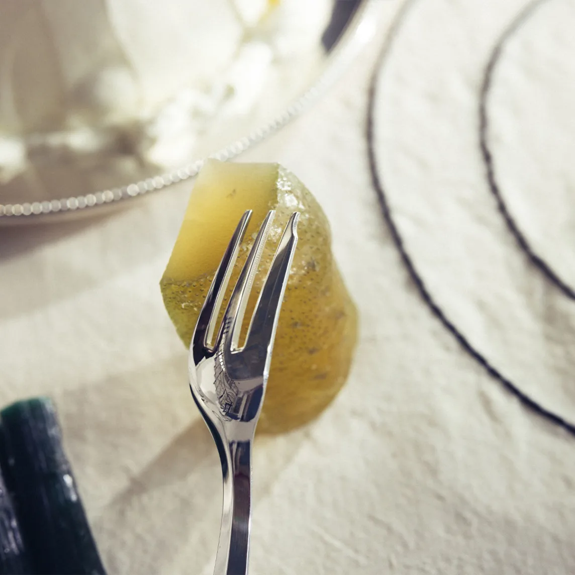 Christofle Infini Kuchengabel versilbert