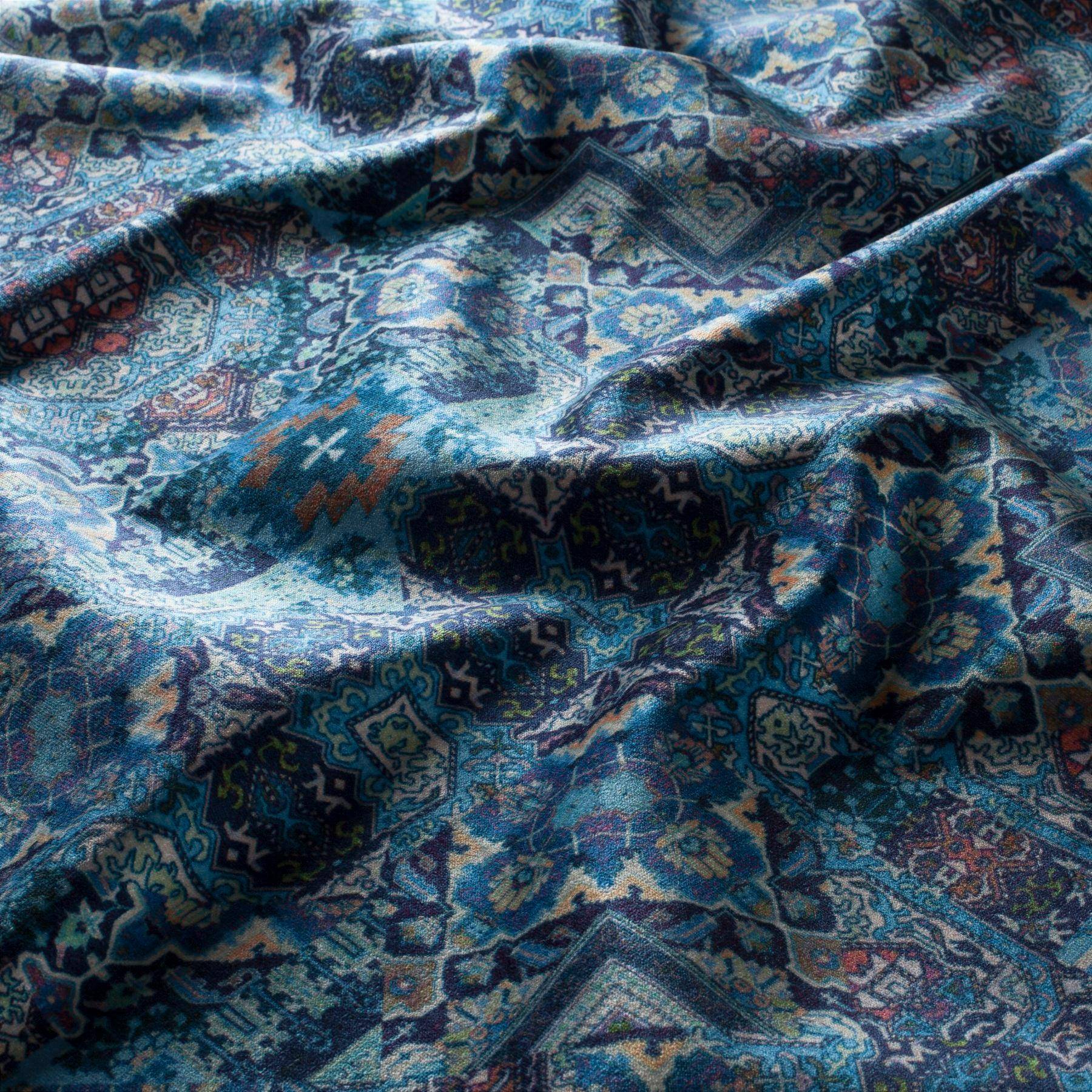 Carlucci Silk Road Dream – Geometrischer Dekostoff 