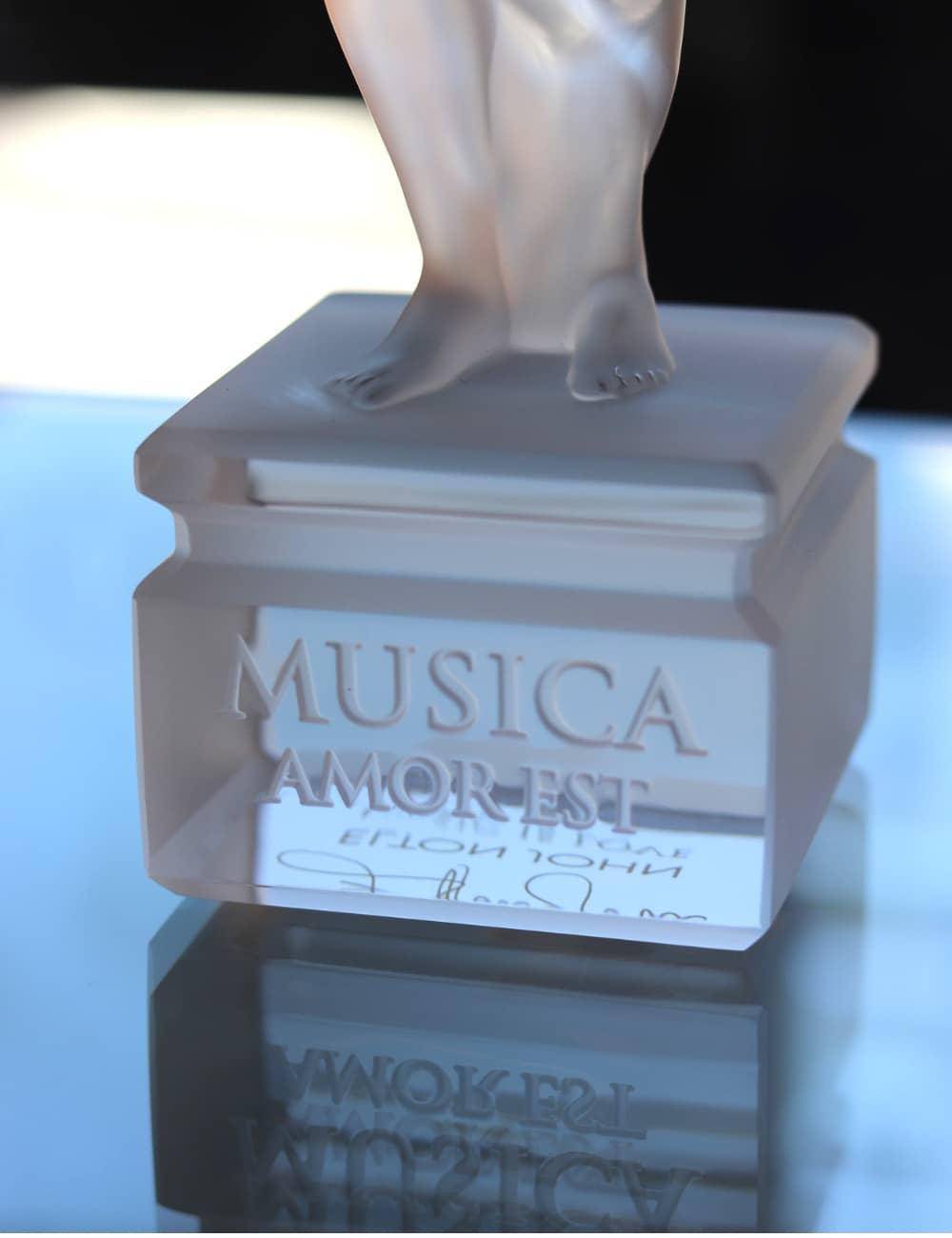 Lalique Angel Skultptur "Music is Love" limitiert