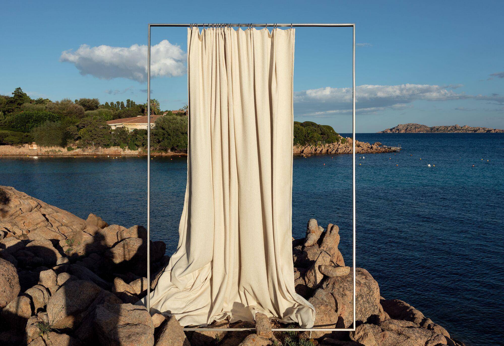 Fischbacher 1819 Benu Sand Recycled FR