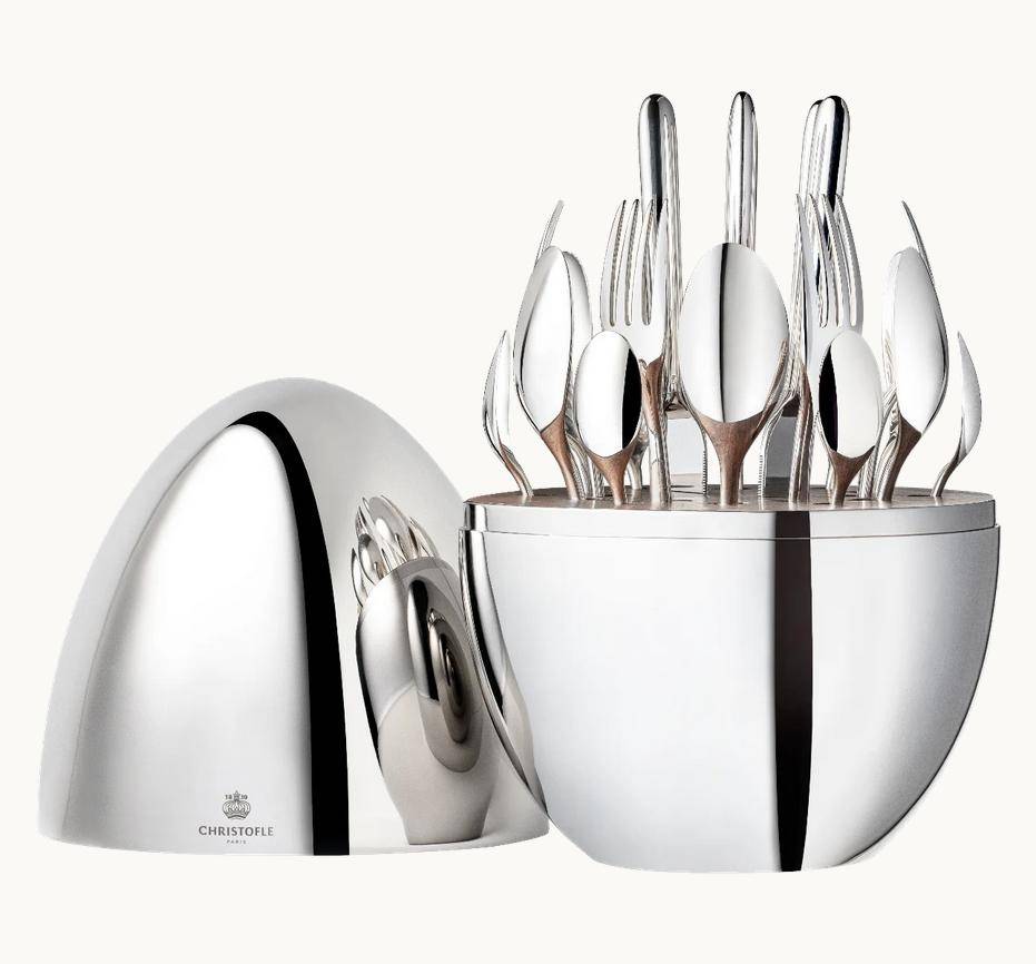 Christofle Mood 24-teilig versilbert Christofle Mood 24-teilig versilbert