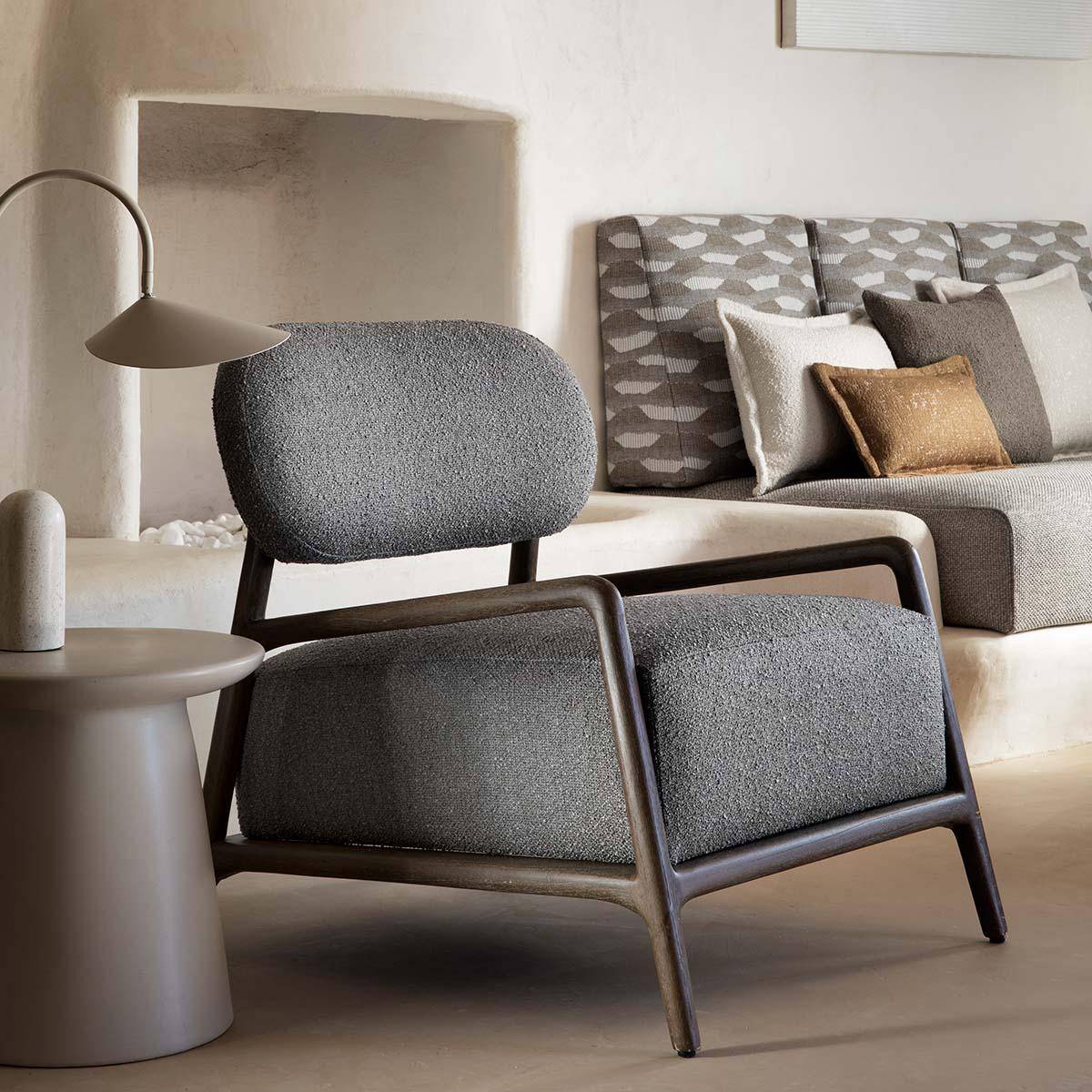 LIZZO Calella – Outdoor Bouclé Polsterstoff