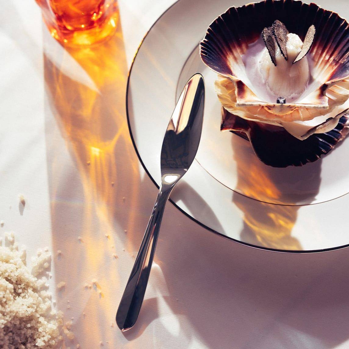 Christofle Infini Fisch-Saucen Messer versilbert