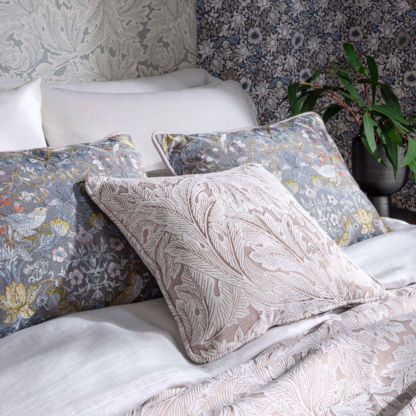 Clarke & Clarke Strawberry Thief Embroidery 