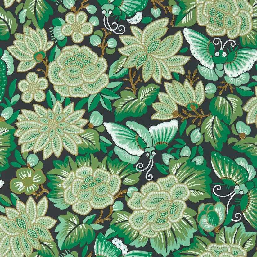 Emerald/Ink Black