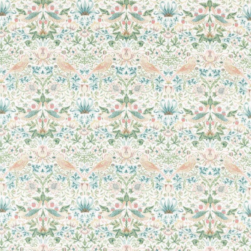 Morris & Co Simply Strawberry Thief 