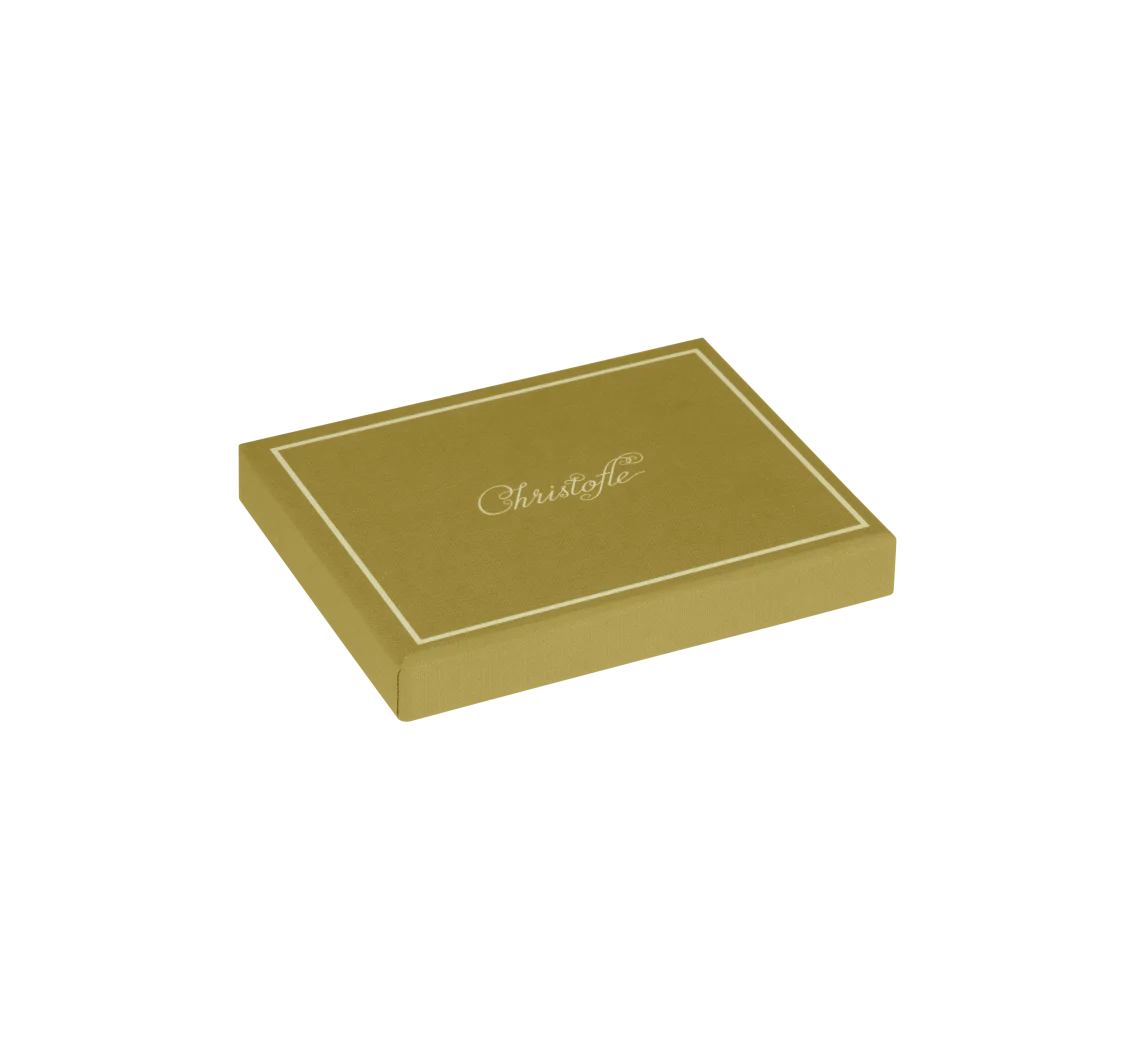 Christofle Perles Serviettenring 2-er Set versilbert