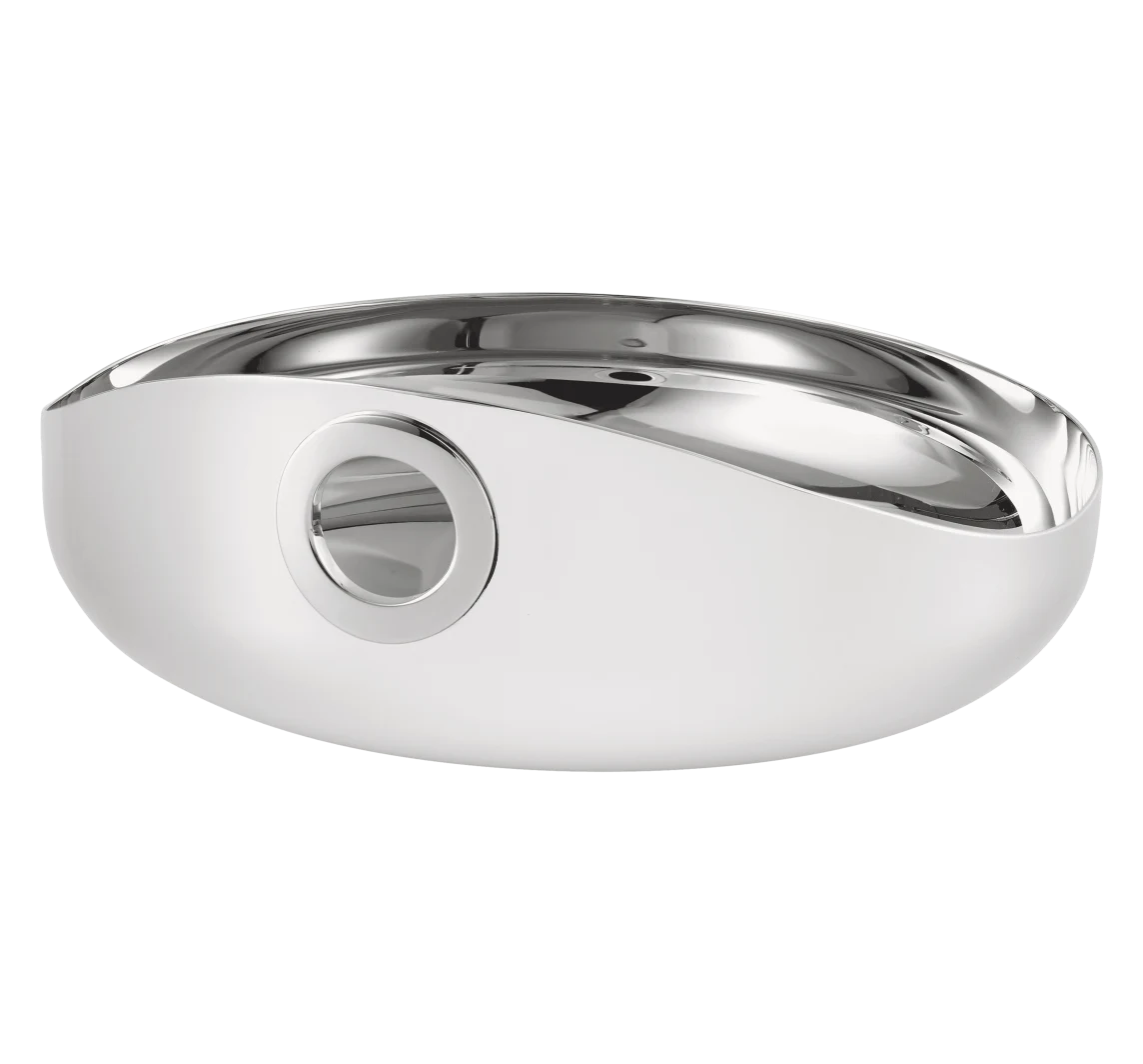 Oh de Christofle Schale Edlestahl