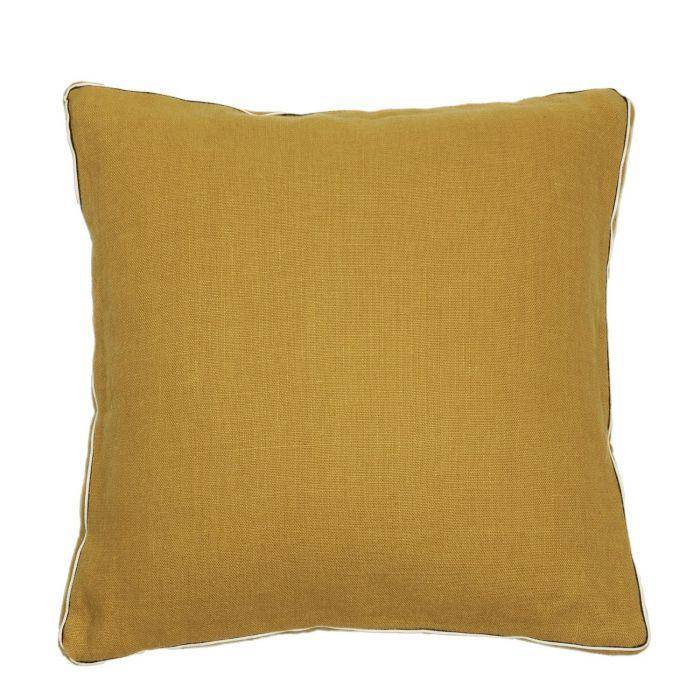 Casamance Cote Lin Ocfre 45x45cm