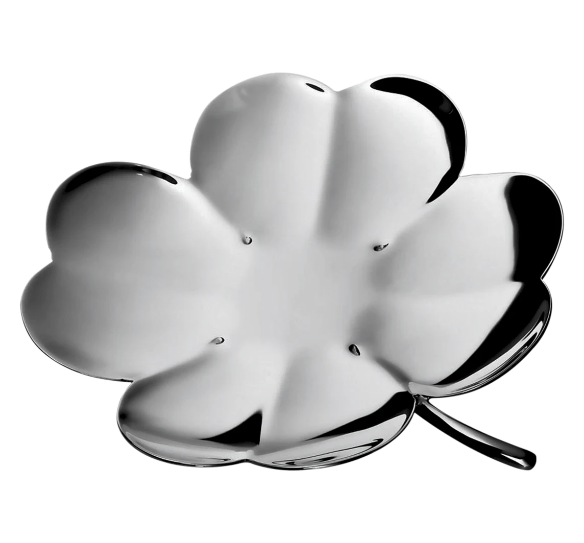 Christofle Schale Kleeblatt versilbert