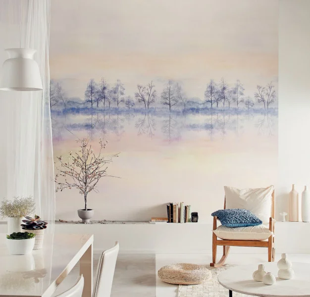 Casadeco Panoramique Iris Reflet