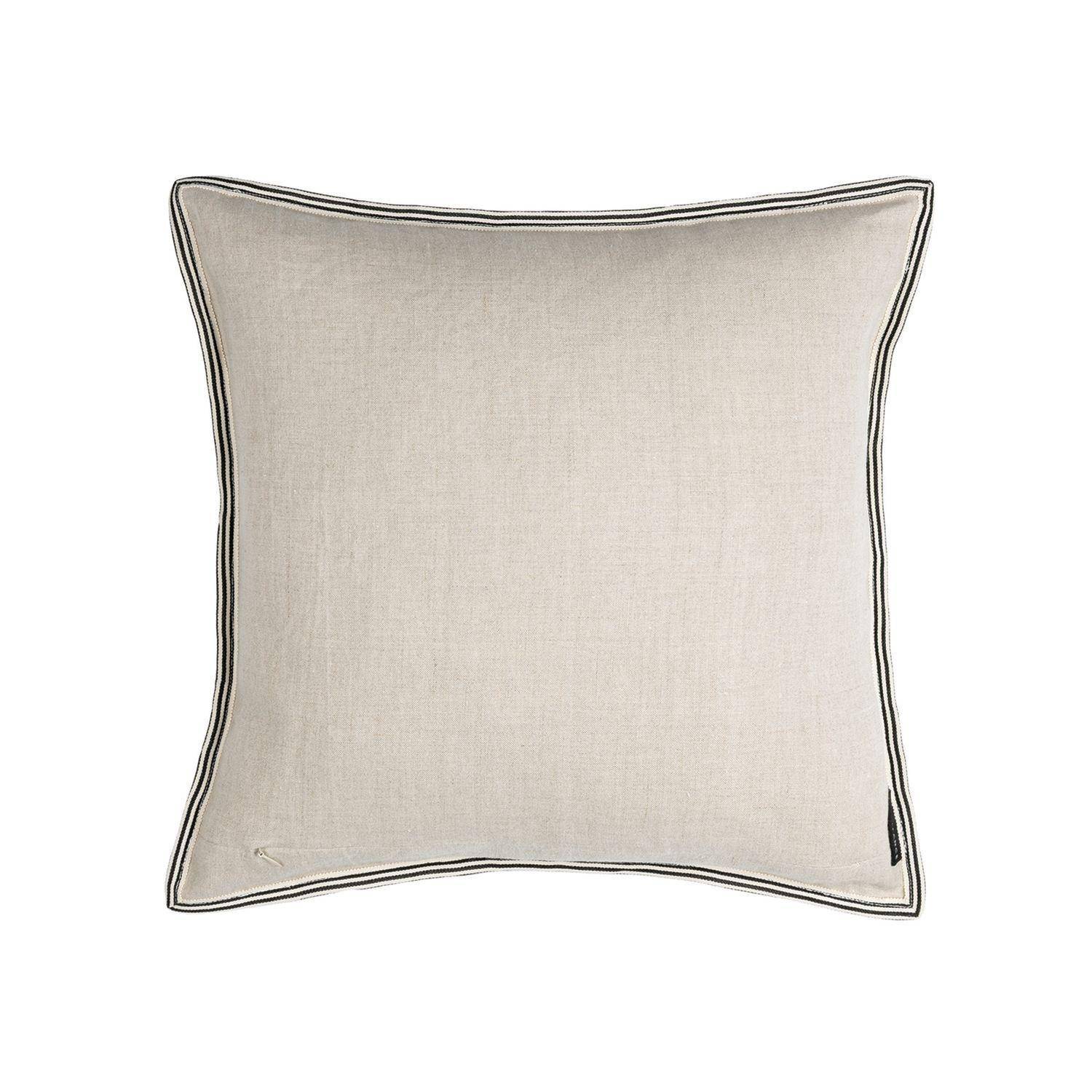 Casamance Benang Multico neutre 45x45 cm - Quadratischer Kissenbezug