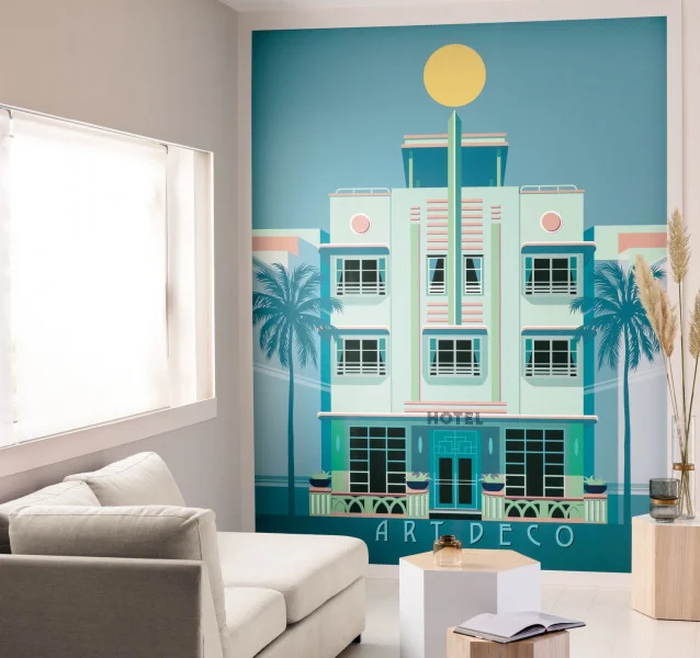 Casadeco Scarlett Panoramique By Day