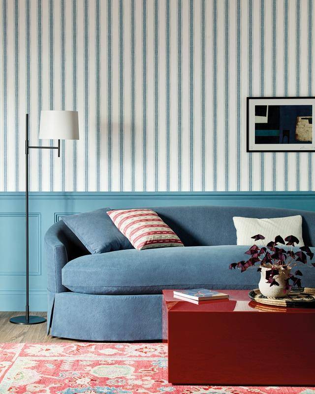 Jane Churchill Camber Stripe Wallpaper