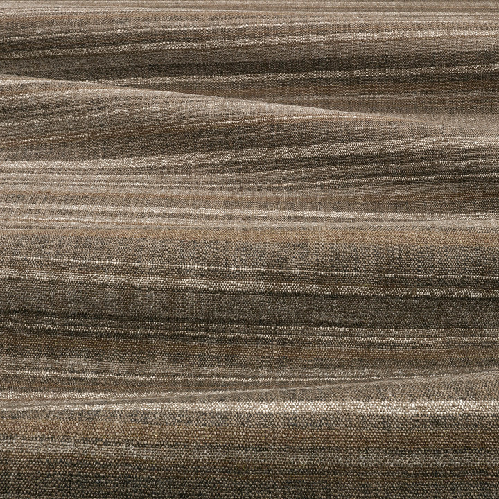 Mark Alexander Nomad — Leinen-Polyester-Gewebe mit horizontalen Streifen und Tonvariationen