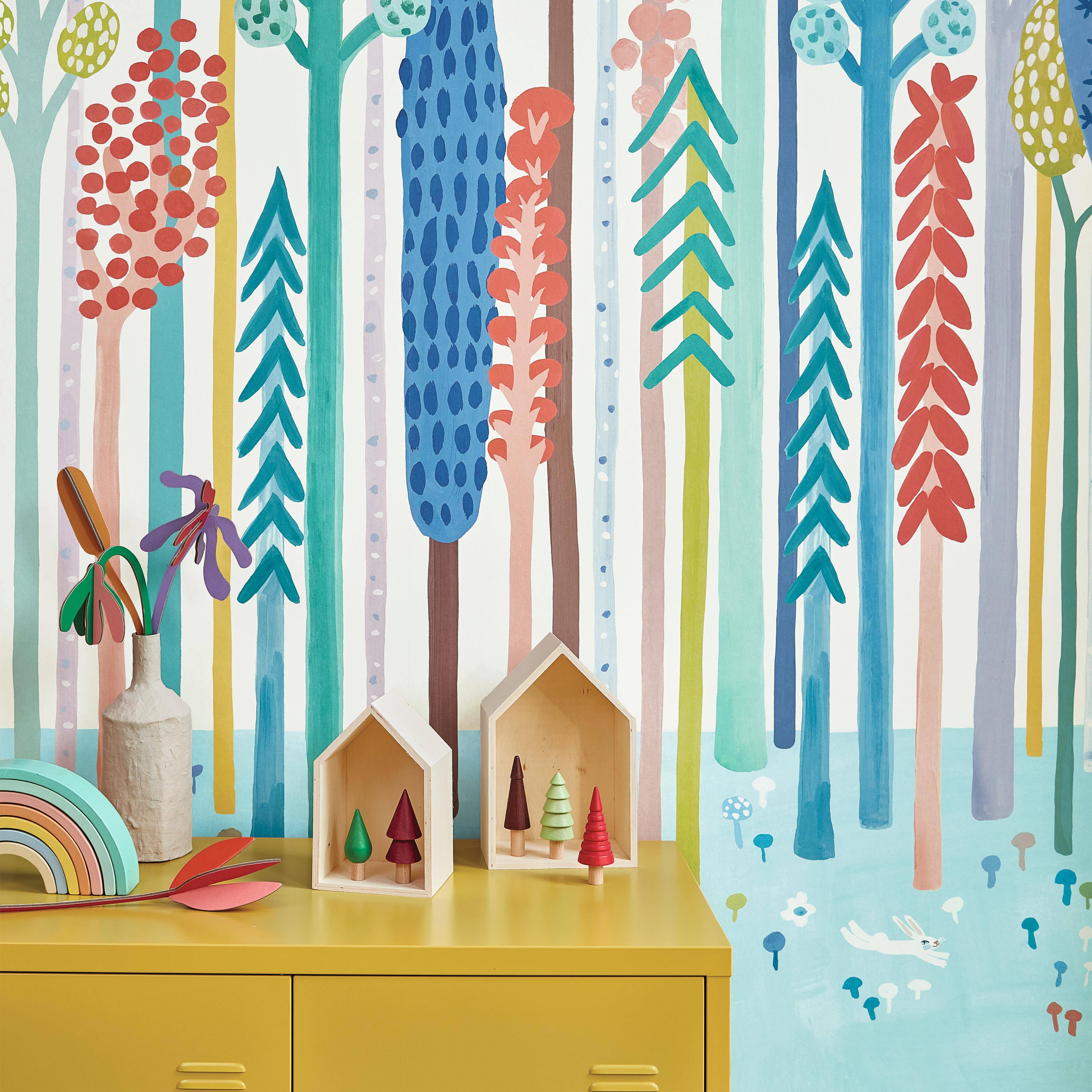 Villa Nova Rainbow Forest Wall Mural